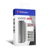 Verbatim Vx500 1 TB USB Type-C 3.2 Gen 2 (3.1 Gen 2) Silver, view image 2 of 8