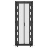 Vertiv VR3350 rack cabinet 42U Freestanding rack Black, Transparent, view image 5 of 5