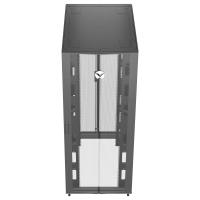 Vertiv VR3350 rack cabinet 42U Freestanding rack Black, Transparent, view image 4 of 5