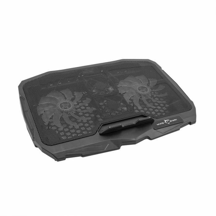 White Shark Ice Warrior laptop cooling pad 43.9 cm (17.3'') 1500 RPM Black — image 8 of 12