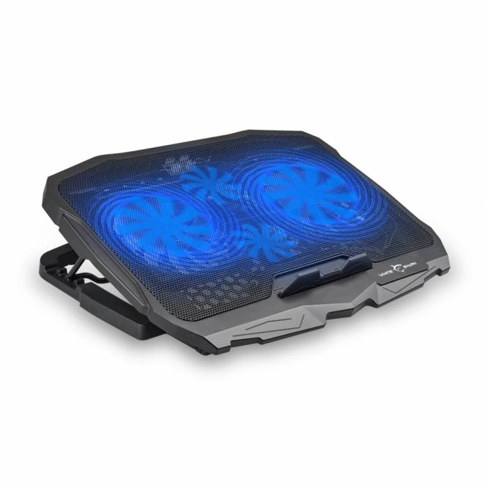 White Shark Ice Warrior laptop cooling pad 43.9 cm (17.3'') 1500 RPM Black
