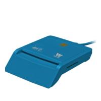 Woxter PE26-146 smart card reader Indoor USB USB 2.0 Blue