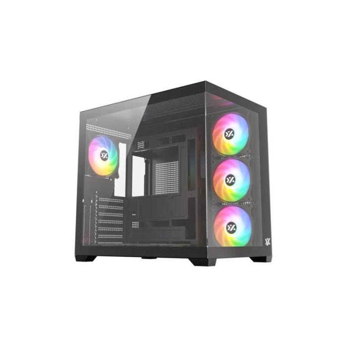 XYZ X-CS-TESSERACTX50-B computer case Cube Black — image 18 of 32