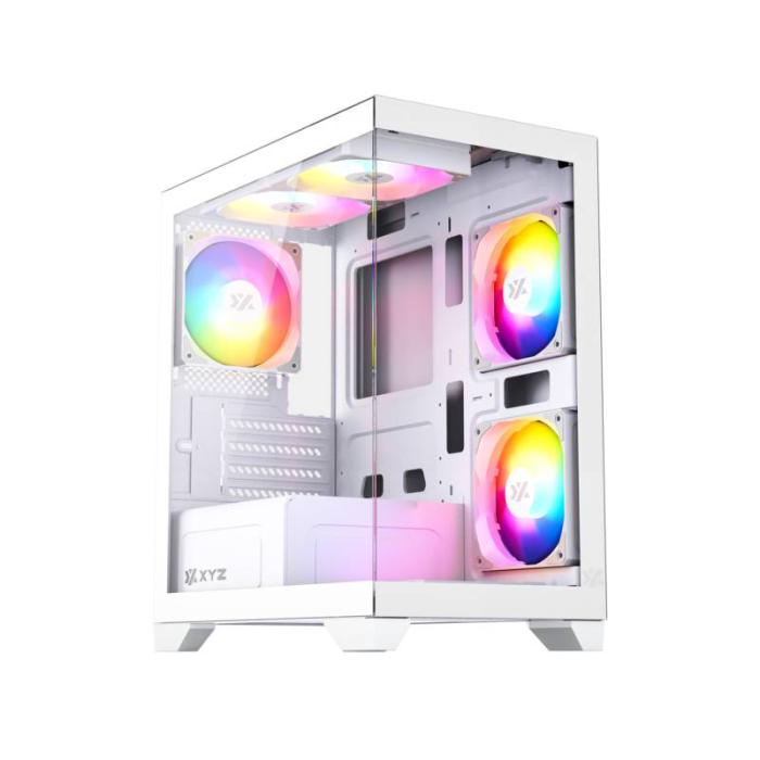 XYZ X-CS-TITANIUMVIEWLT-W computer case Micro Tower White — image 3 of 36