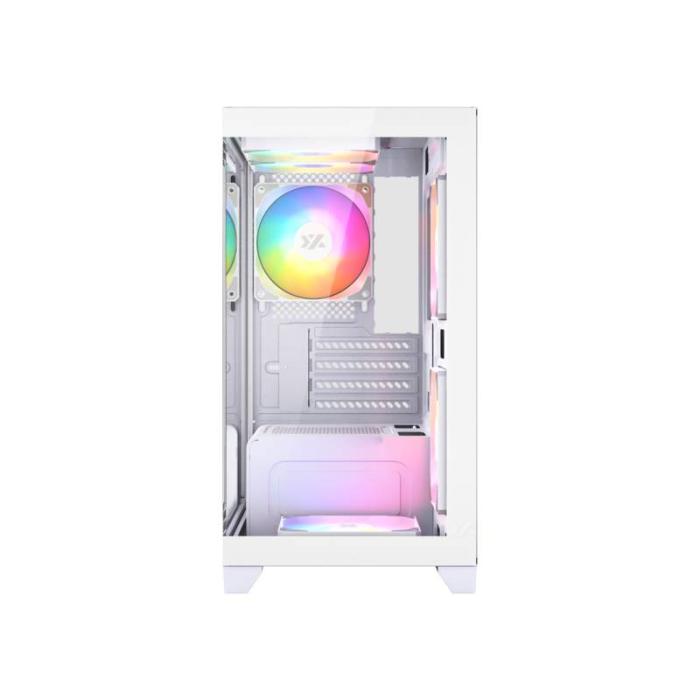 XYZ X-CS-TITANIUMVIEWLT-W computer case Micro Tower White — image 9 of 36