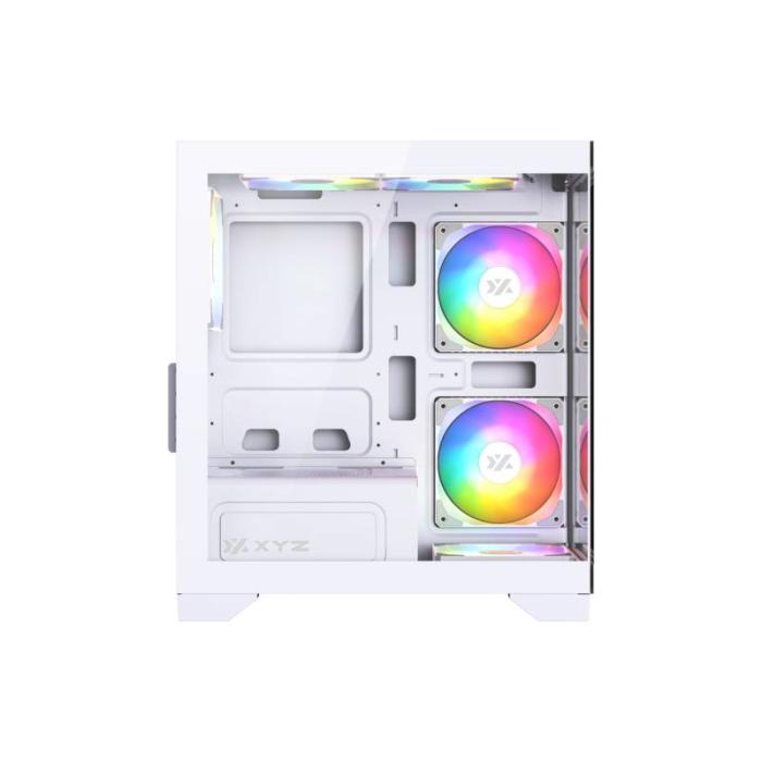 XYZ X-CS-TITANIUMVIEWLT-W computer case Micro Tower White — image 7 of 36