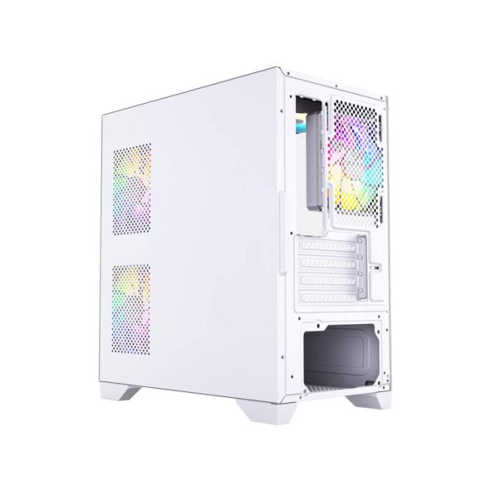 XYZ X-CS-TITANIUMVIEWLT-W computer case Micro Tower White — image 23 of 36