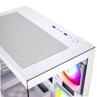 XYZ X-CS-TITANIUMVIEWLT-W computer case Micro Tower White, view image 17 of 36