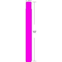 Zebra 10012712-5 Pink Adhesive printer label