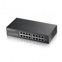 Zyxel GS1100-16 Unmanaged Gigabit Ethernet (10/100/1000) Black