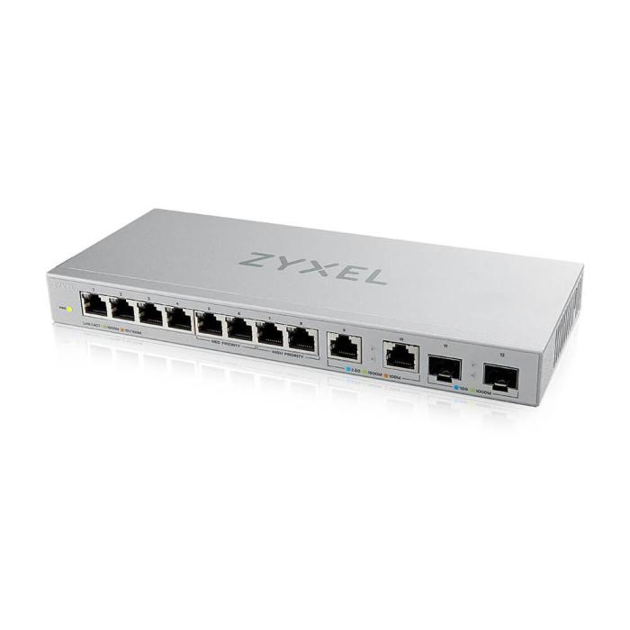 Zyxel XGS1010-12-ZZ0102F network switch Unmanaged Gigabit Ethernet (10/100/1000) Grey — image 7 of 9