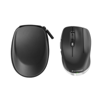 3Dconnexion CADMOUSE COMPACT WIRELESS USB-C ratón Oficina mano derecha RF Wireless + Bluetooth + USB Type-C Óptico