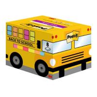 3M 6720SS-8C nota autoadhesiva Rectángulo Azul, Verde, Naranja, Rosa, Amarillo 90 hojas Autoadhesivo