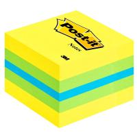 3M Post-it 2051L nota autoadhesiva Plaza Azul, Verde, Turquesa, Amarillo 400 hojas Autoadhesivo