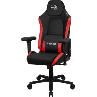 Aerocool CROWNBR Rojo, Silla Gaming Ergonómica, Cojines Ajustables, Cuero Sintético Premium
