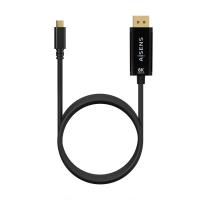 AISENS Cable Conversor USB-C a Displayport 8K@60Hz, USB-C/M-DP/M, Negro, 1.8M, ver imagen 3 de 3