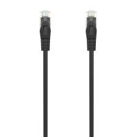 AISENS Cable de Red Latiguillo RJ45 LSZH Cat.6A 500 Mhz UTP AWG24, Negro, 25CM