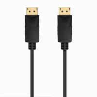 AISENS Cable DISPLAYPORT V1.2 CCS 4K@60Hz, DP/M-DP/M, Negro, 0.5m