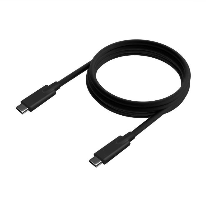 AISENS Cable USB 3.2 Gen2 10Gbps 4k@60Hz 5A 100W E-Marker, Tipo USB-C/M-USB-C/M, Negro, 3.0m — imagen 2 de 6
