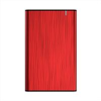 AISENS Caja Externa 2,5'' ASE-2525RED 9.5mm SATA a USB 3.0/USB3.1 Gen1, Rojo