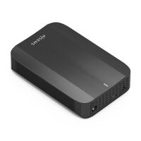 AISENS Caja Externa, 3,5''; SATA a USB-C USB3.1 GEN1, Negro