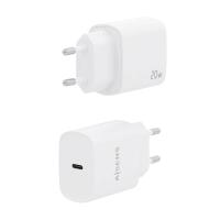 AISENS Cargador USB-C PD3.0 1 Puerto 1xUSB-C 20W, Blanco, ver imagen 3 de 5