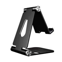 AISENS Soporte De Sobremesa Tamaño M Ajustable (2 Pivotes) Para Movil / Tablet, Negro