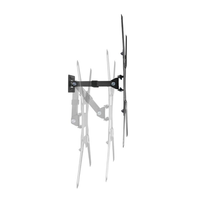AISENS Soporte Eco Giratorio, Inclinable Para Monitor/TV 30kg (2 Pivotes) De 23-55, Negro — imagen 3 de 7