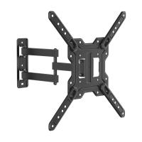 AISENS Soporte Eco Giratorio, Inclinable Para Monitor/TV 30kg (3 Pivotes) De 23''-65'', Negro