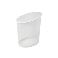 Alba MESHCORB BC papelera 18 L Plaza Acero Blanco