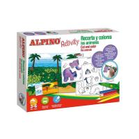 Alpino AC000004 libro y página para colorear Juego de imágenes para colorear