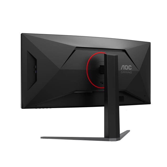 AOC G4 34'' CU34G4CA pantalla para PC 86,4 cm (34'') 3440 x 1440 Pixeles Negro, Rojo — imagen 33 de 36