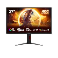 AOC G4 Q27G4ZD pantalla para PC 68,6 cm (27'') 2560 x 1440 Pixeles Quad HD QD-OLED Negro, Rojo