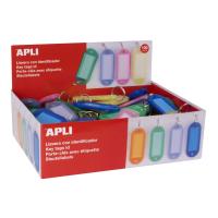 APLI 17134 etiqueta de impresora Azul, Verde, Lila, Naranja, Rojo, Amarillo