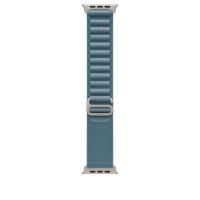 Apple 49mm Light Blue Alpine Loop - Medium - Natural Titanium Finish Grupo de rock Azul Titanio, Poliéster, Spandex