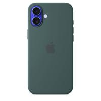 Apple Funda de silicona con MagSafe para el iPhone 16 Plus - Verde lago