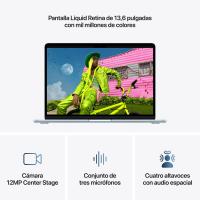 Apple MacBook Air 13'' M5 chip 10‑core CPU 8‑core GPU, 16GB, 512GB SSD - Azul cielo, ver imagen 5 de 18