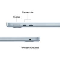 Apple MacBook Air 13'' M5 chip 10‑core CPU 8‑core GPU, 16GB, 512GB SSD - Azul cielo, ver imagen 6 de 18