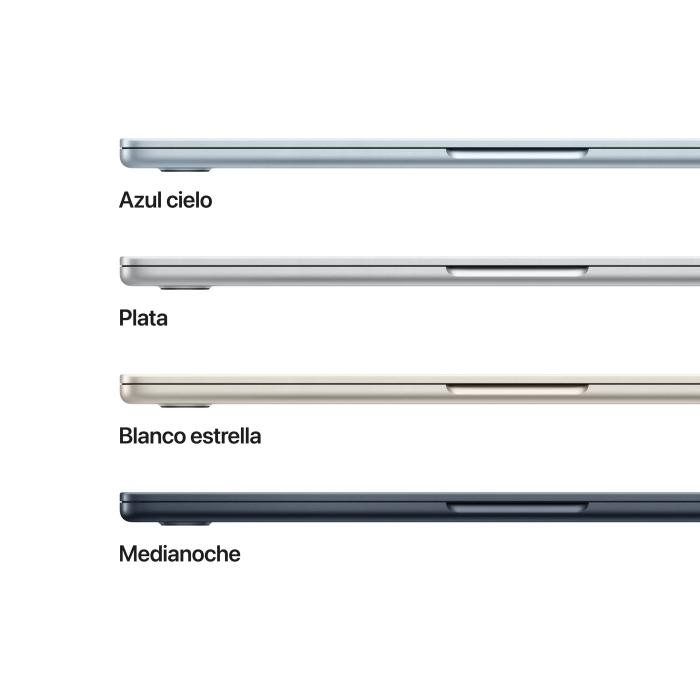 Apple MacBook Air 13'' M5 chip 10‑core CPU 8‑core GPU, 16GB, 512GB SSD - Azul cielo — imagen 3 de 18