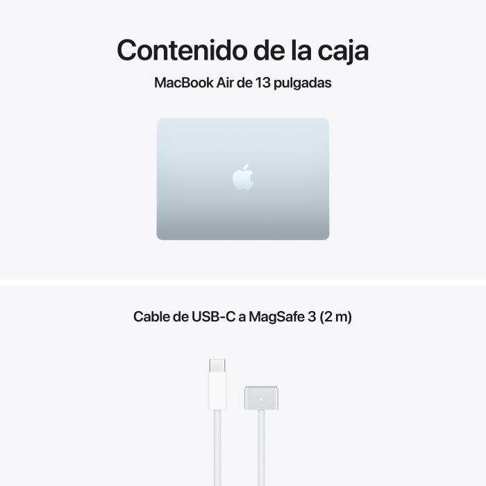 Apple MacBook Air 13'' M5 chip 10‑core CPU 8‑core GPU, 16GB, 512GB SSD - Azul cielo — imagen 18 de 18