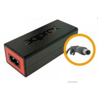 Approx appA01 adaptador e inversor de corriente Interior 90 W Negro, Rojo