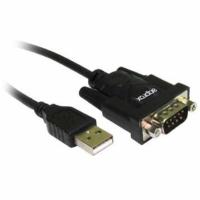 Approx appC27 cable de serie Negro 0,75 m USB tipo A DB-9