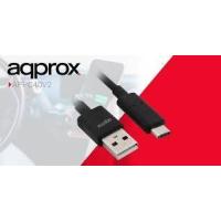 Approx APPC40V2 cable USB USB 3.2 Gen 1 (3.1 Gen 1) 1 m USB A USB C Negro