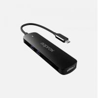 Approx APPC45 base para portátil y replicador de puertos USB Tipo C Negro