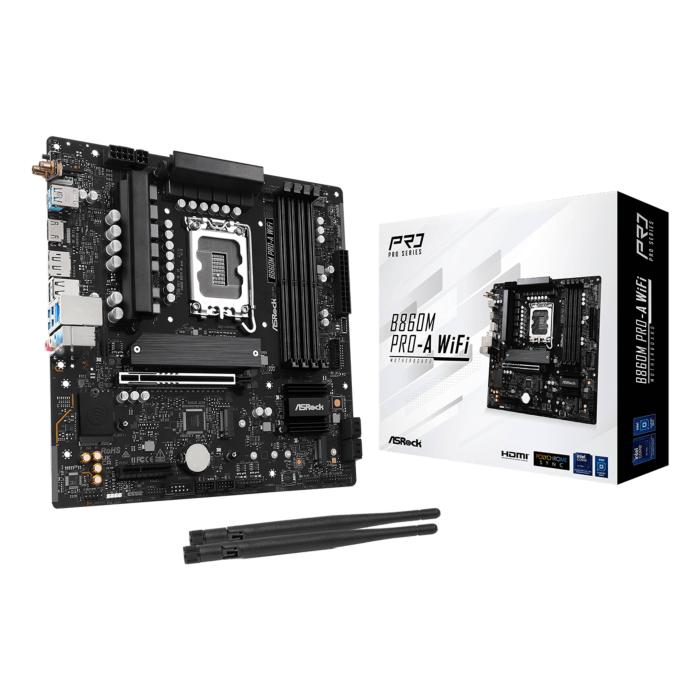 Asrock B860M Pro-A WiFi Intel B860 LGA 1851 (Socket V1) micro ATX — imagen 7 de 12