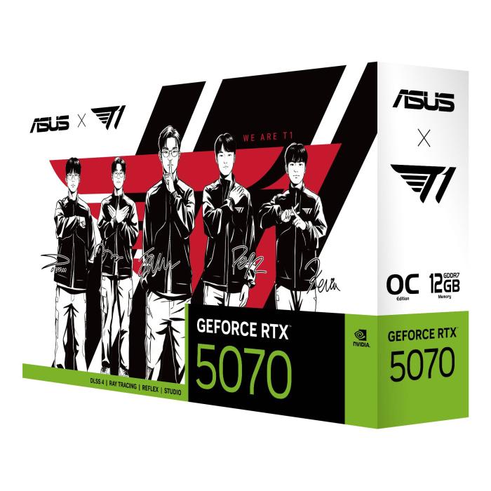 ASUS T1-RTX5070-O12G-GAMING NVIDIA GeForce RTX 5070 12 GB GDDR7 — imagen 12 de 26