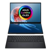 ASUS Zenbook Duo OLED UX8406MA-PZ255W - Ordenador Portátil 14'' 3K 120Hz (Intel Core Ultra 9 185H, 32GB RAM, 1TB SSD, Arc Graphics, Windows 11 Home) Gris Tintero - Teclado QWERTY español