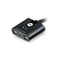 ATEN Switch de periféricos USB 2.0 de 4 x 4 puertos