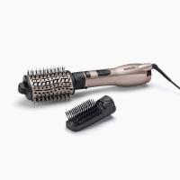BaByliss AS90PE Utensilio de peinado Cepillo de aire caliente Caliente Negro, Oro rosado 1000 W 2,2 m
