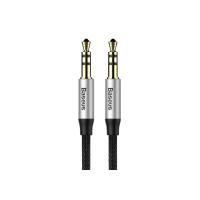 Baseus CAM30CS1 cable de audio 1,5 m 3,5mm Negro, Plata
